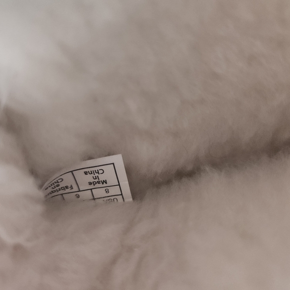 Koolaburra Pink and White Moccasins with Suede Finish - Picture 3 of 5